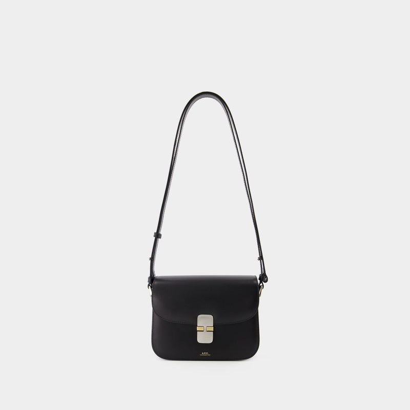 Grace Crossbody - A.P.C - Leather - Black