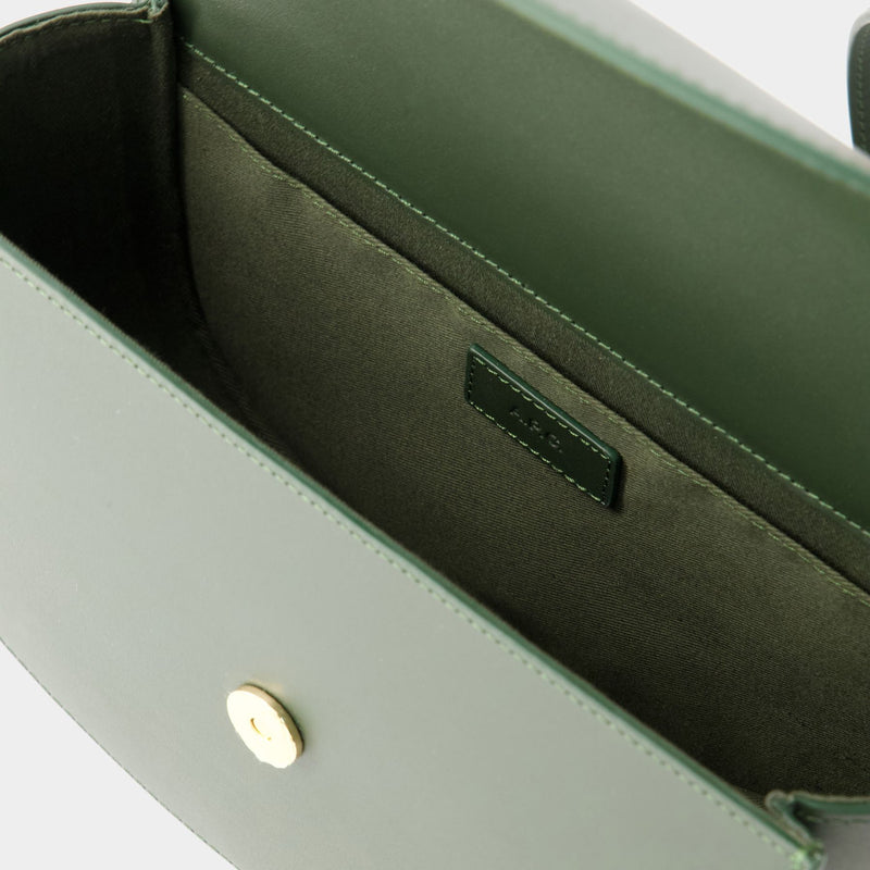 Geneve Crossbody - A.P.C. - Leather - Forest Green