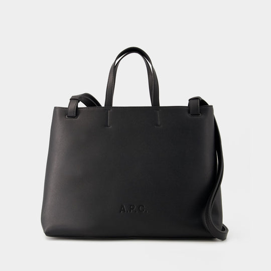 Market Small Shopper Bag - A.P.C. - Synthetic - Black