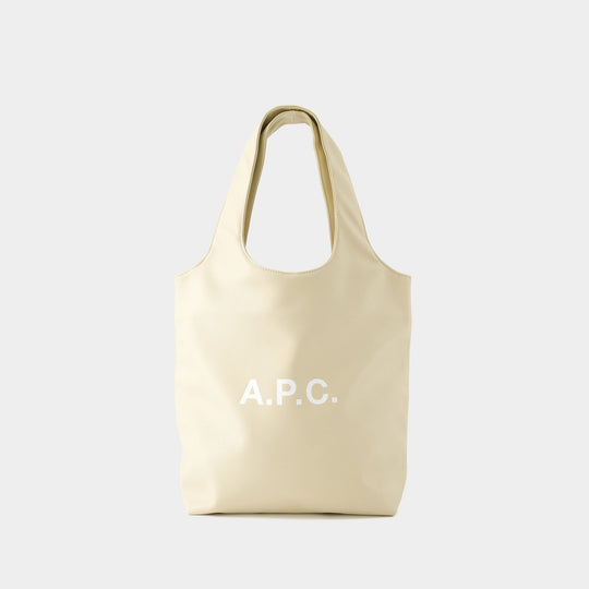 Ninon Small Tote Bag - A.P.C. - Synthetic - Cream