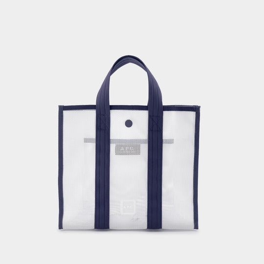 Louise Small Shopper Bag - A.P.C. - Pvc - Blue