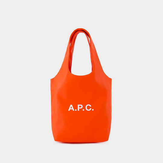 Ninon Small Shopper Bag - A.P.C. - Synthetic Leather - Orange