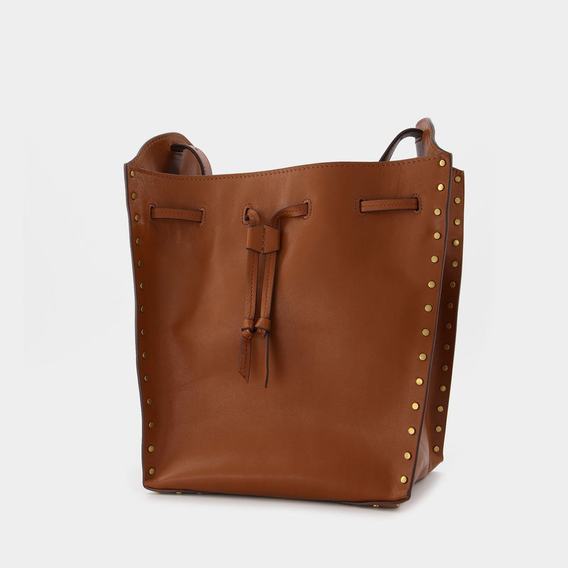 Buky Bag in Burgundy Leather