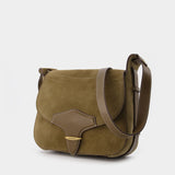 Botsy BeSace Bag in Khaki Leather