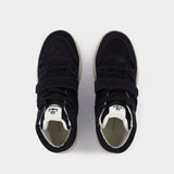 Alsee Sneakers in Black Leather