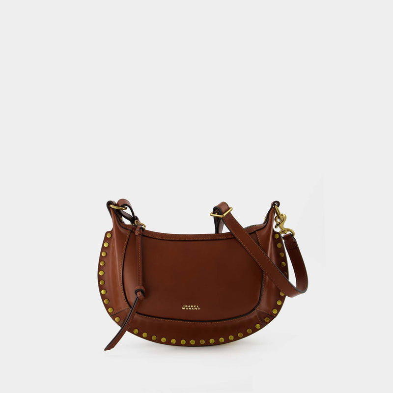 Oskan Moon Mini leather shoulder bag