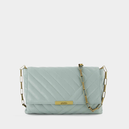 Merine-Gb Crossbody - Isabel Marant -  Celadon - Leather