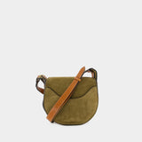 Botsy Crossbody - Isabel Marant - Leather - Khaki