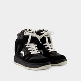 Ellyn-Gz Sneakers - Isabel Marant - Leather - Black/ White