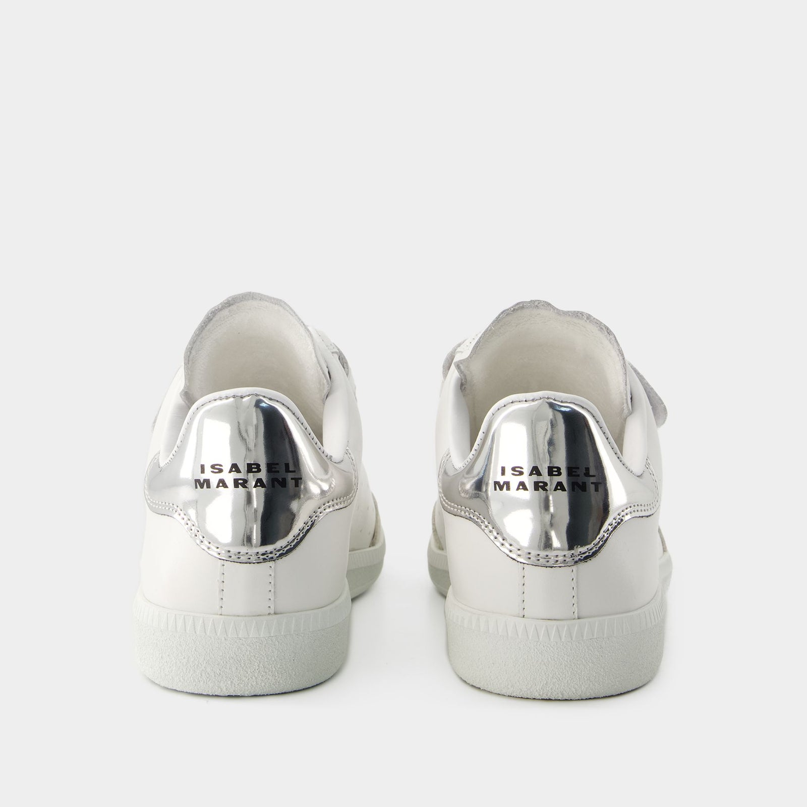 Beth Sneakers Isabel Marant Leather Silver