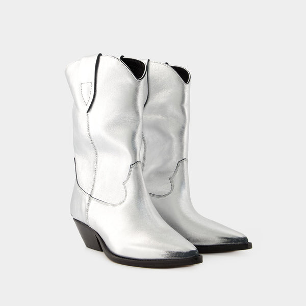 Duerto Boots - Isabel Marant - Leather - Silver