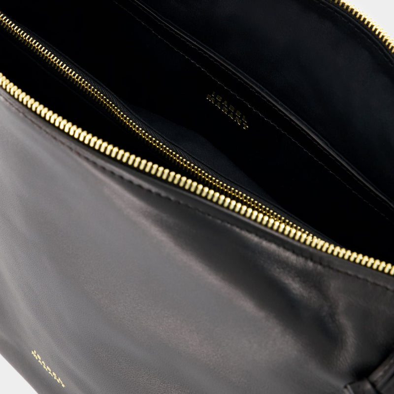 Leyden Shoulder Bag - Isabel Marant - Leather - Black