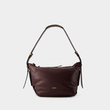 Leyden Shoulder Bag - Isabel Marant - Leather - Burgundy