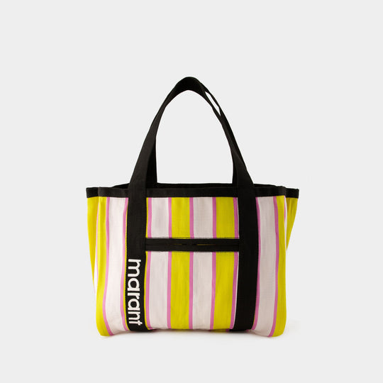 Darwen Shopper Bag - Isabel Marant - Nylon - Yellow
