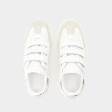 Beth Gd Sneakers - Isabel Marant - Leather - Silver