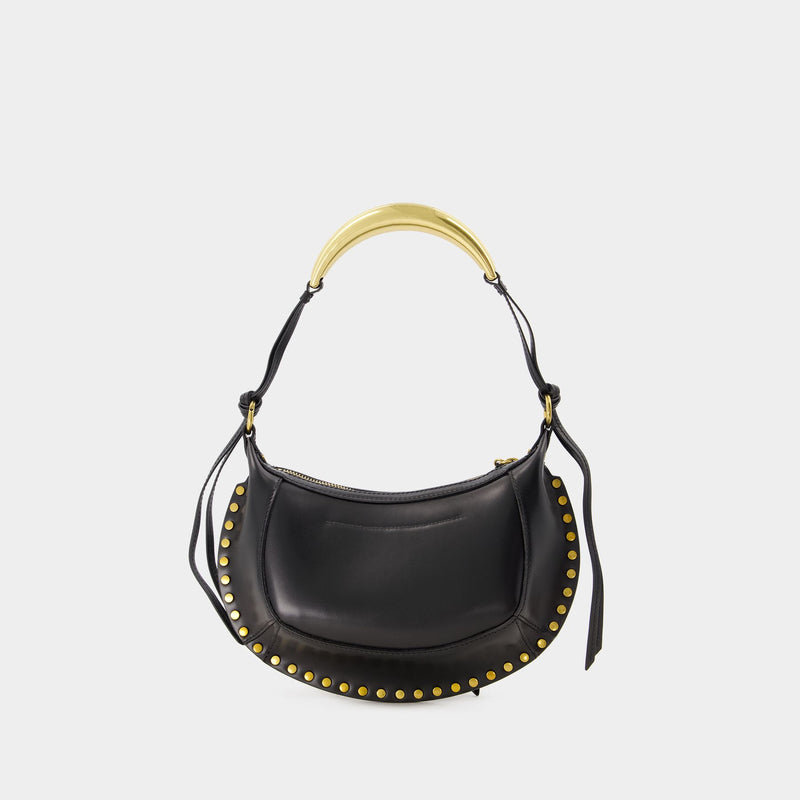 Oskan Moon Gd Shoulder Bag - Isabel Marant - Leather - Black