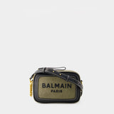 B-Army Camera Bag - Balmain - Canvas - Khaki