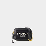 B-Army Camera Bag - Balmain - Canvas - Black