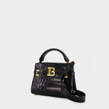 Bbuzz 22 Shoulder bag- Balmain - Leather - Black