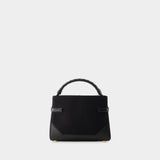 Bbuzz 22 Top Handle Crossbody - Balmain - Leather - Black