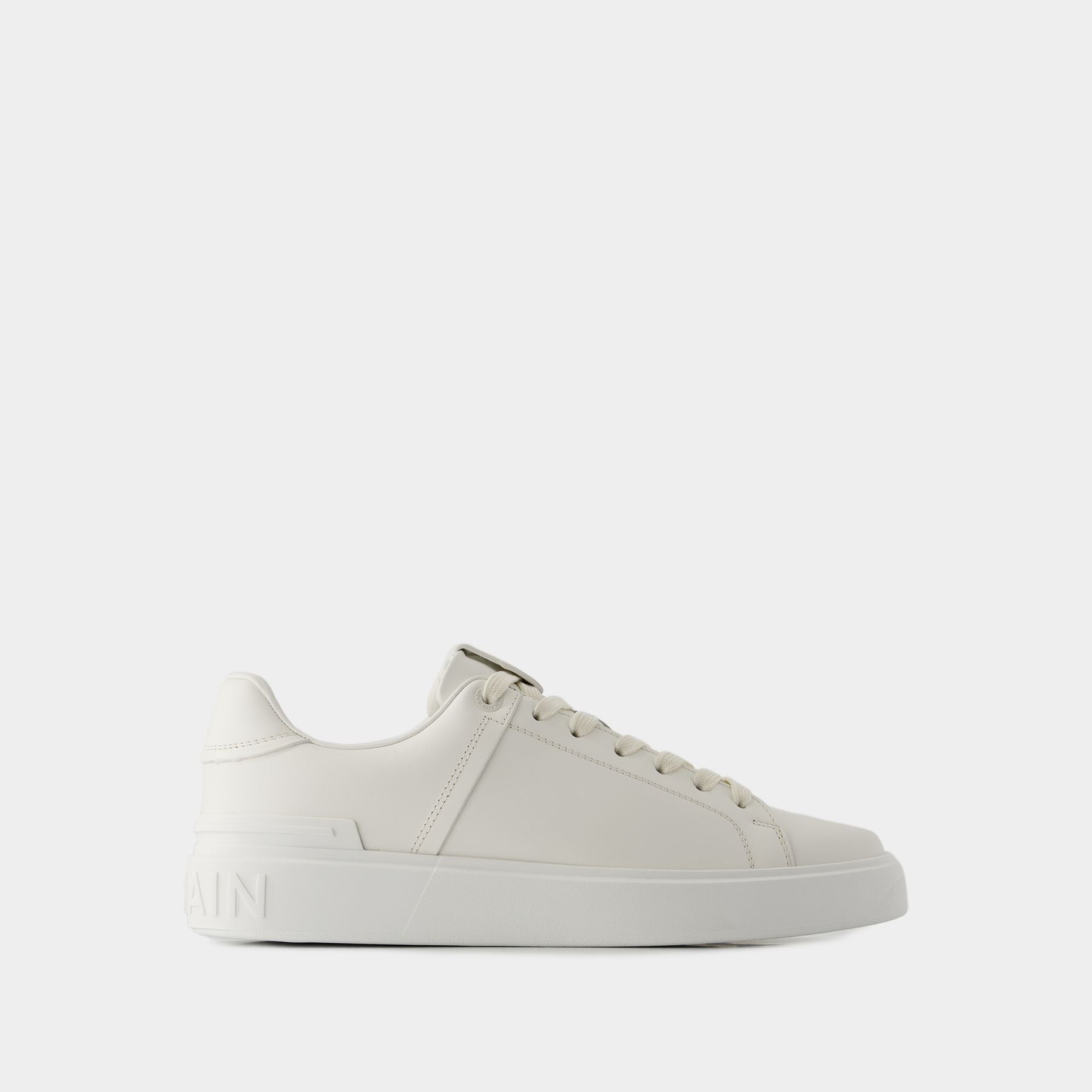 スニーカー B-Dr4g0n Sneakers - Balmain - Synthetic Leather - Beige Balmain Female B-Dr4g0n Sneakers - Synthetic Leather - Beige
