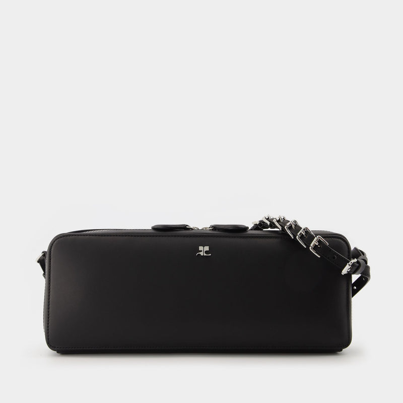 Baguette Bag in Black Leather