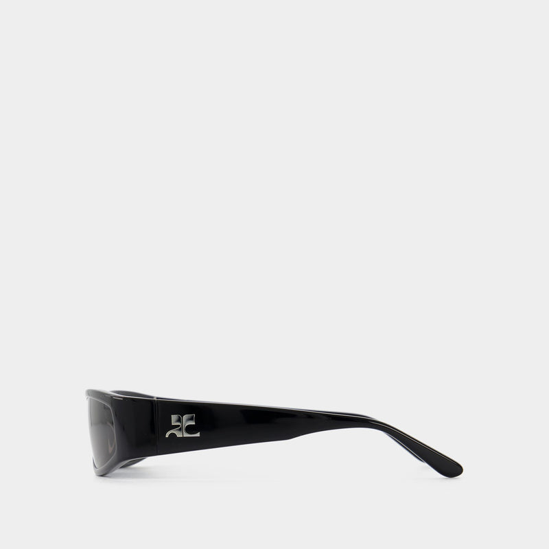 Techno  Sunglasses - Courrèges -  Black