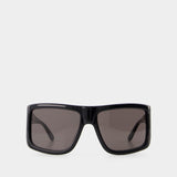 Shock Acetate  Sunglasses - Courrèges -  Black