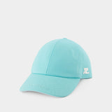 Classic Cotton Shell  Hat - Courrèges - Blue - Cotton