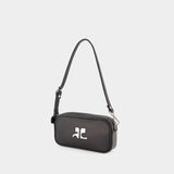 Camera  Bag - Courrèges - Black - Leather