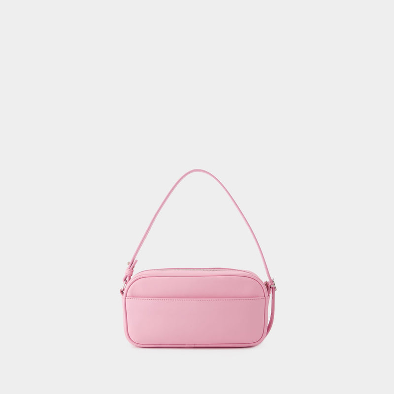 Baguette Hobo Bag - Courreges - Leather - Candy Pink
