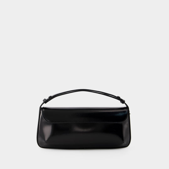 Sleek Baguette Bag - Courreges - Leather - Black