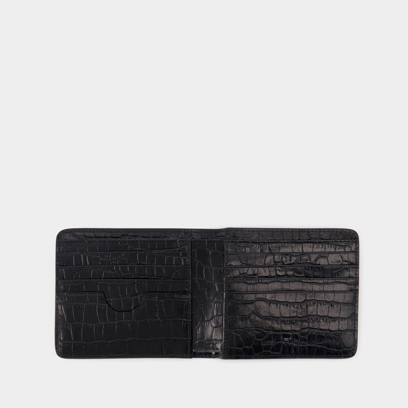 ADC Wallet in Black Leather