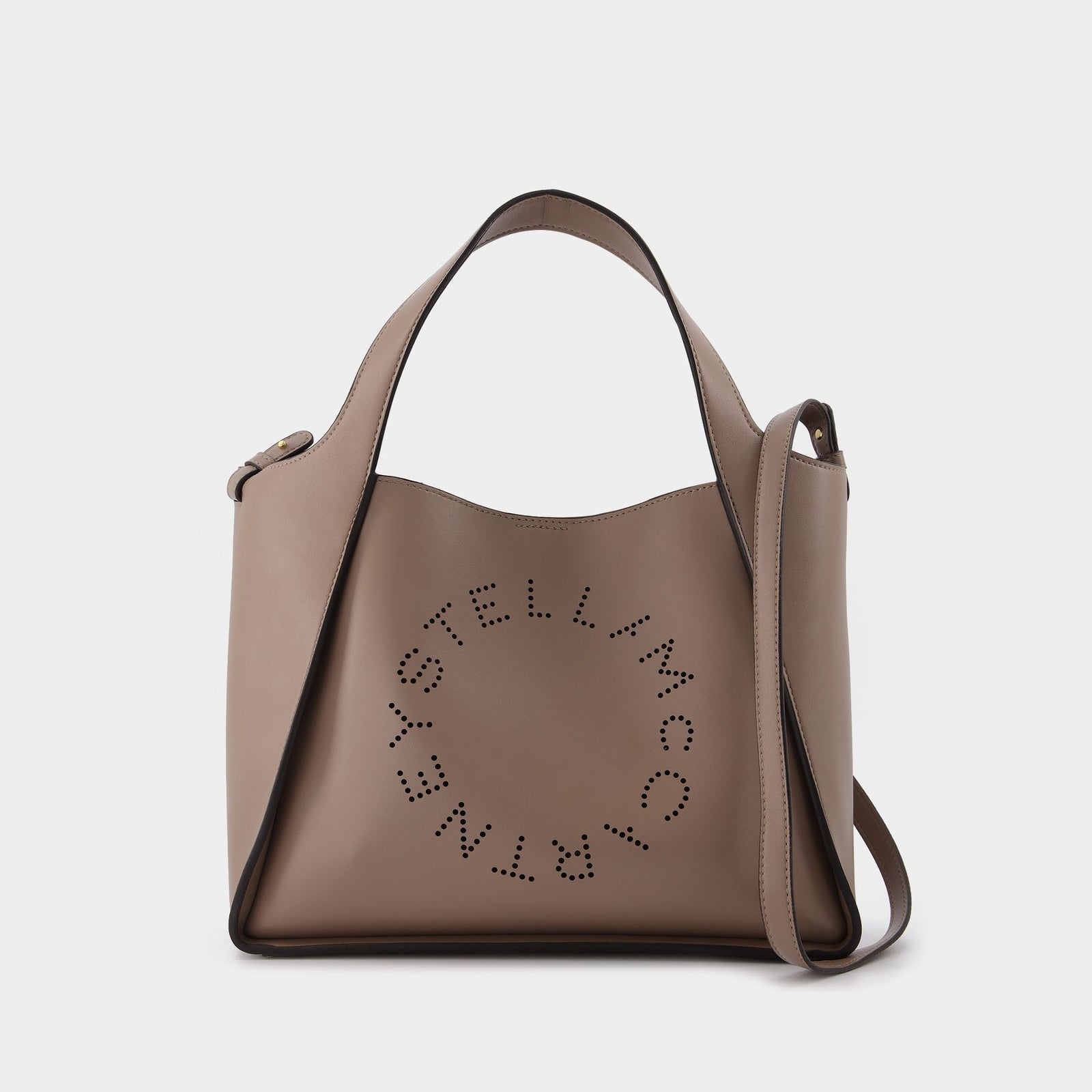 Logo Crossbody Tote Bag - Stella Mccartney - Moss - Leather Vegan