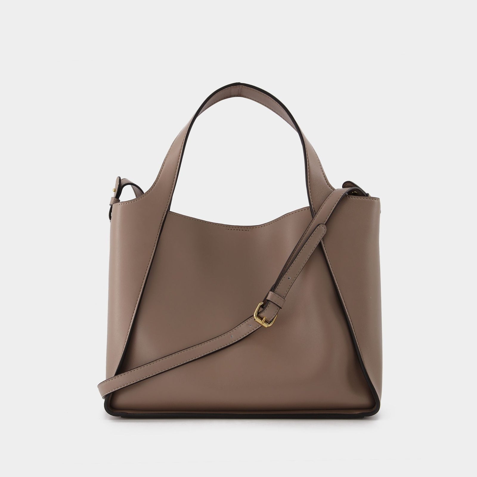 Logo Crossbody Tote Bag - Stella Mccartney - Moss - Leather Vegan