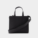 Sol Tote Bag in Black Leather