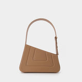 Medium Albert Bag in Beige Leather