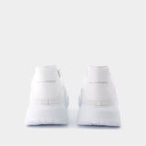 Court Sneakers - Alexander Mcqueen - White - Leather