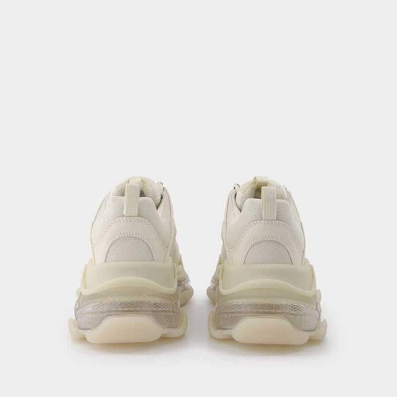 Triple S Clearsole Sneakers - Balenciaga -  Light Beige