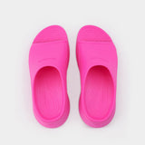 Pool Crocs Slides in Pink PVC