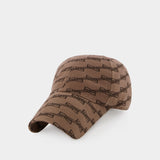 Bb Monogram  Hat - Balenciaga -  Beige/Brown - Cotton