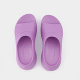 Pool Crocs Slide Rub   in Purple