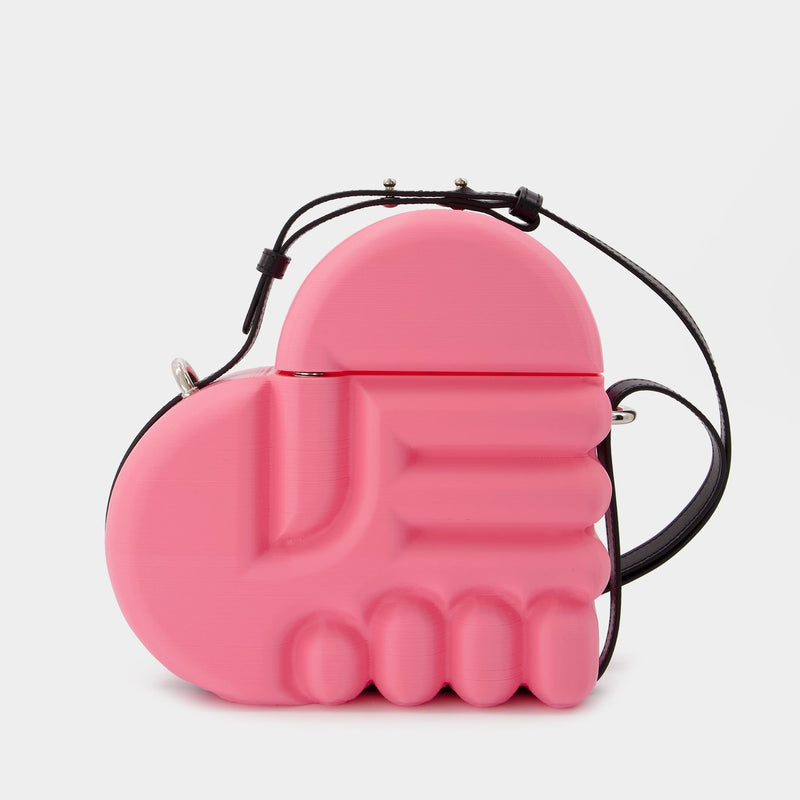 3D PRINTED PICNIC BAG Pink Nylon