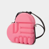 3D PRINTED PICNIC BAG Pink Nylon