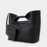 The Bow Small Bag in Black Leather