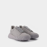 Sneaker in Grey Leather