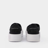Oversized Sneakers - Alexander Mcqueen -  Black/White - Leather