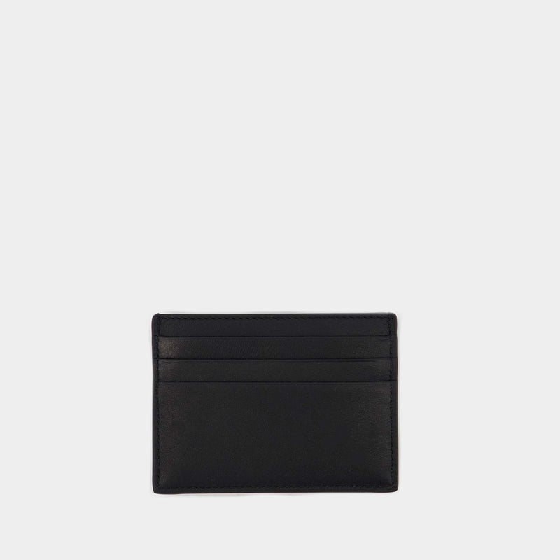 Card Holder - Alexander Mcqueen -  Black - Leather