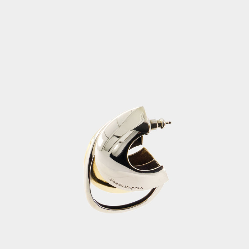 Ear cuff - Alexander Mcqueen - Brass - Silver