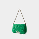 The Seal Crossbody Bag - Alexander McQueen - Leather - Green